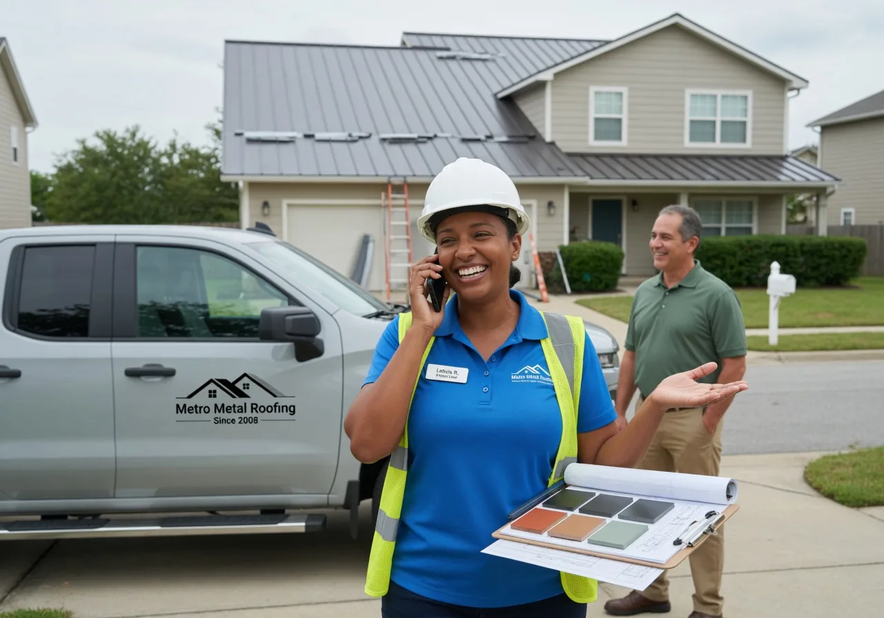 Storm Damage Metal Roof Repair in Saint Marys, IA
